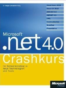 Buchcover .NET 4.0 Crashkurs Druck